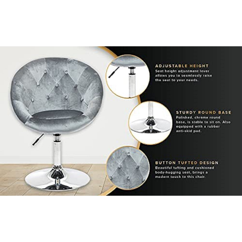 Giselle contemporary vanity chair sale